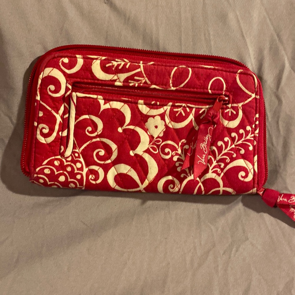 Hot pink Vera Bradley wallet